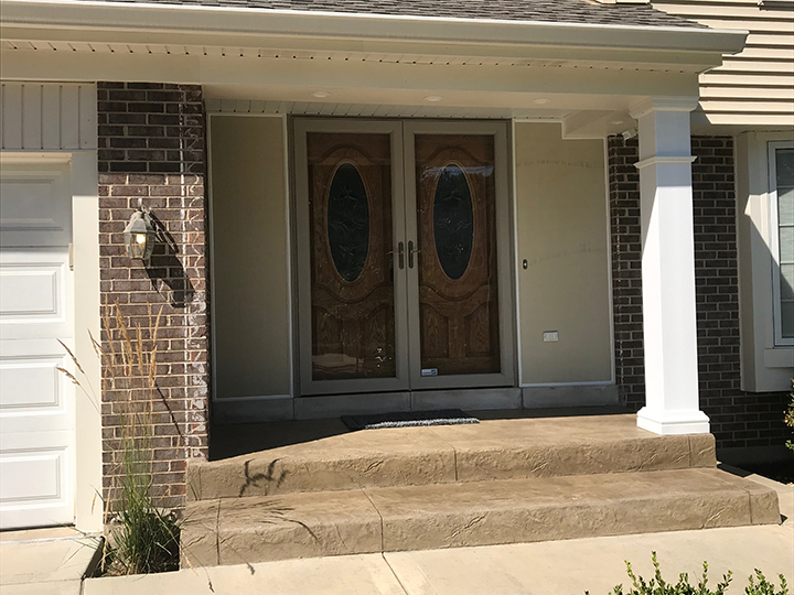 new front door installation