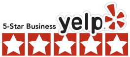 5 star Yelp rated business
