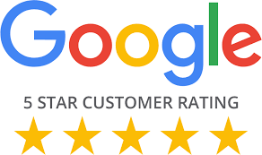 5 star customer rating on Google