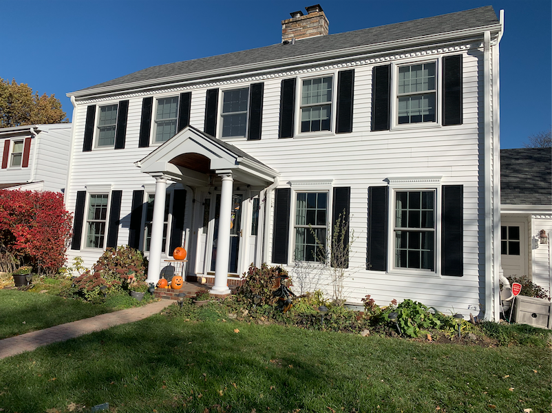 New Shutters &  Dentil Moldings Arlington Heights