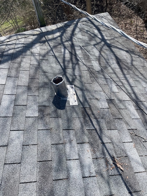 Lead Soil Stack replaced on a home in Prospect Heights