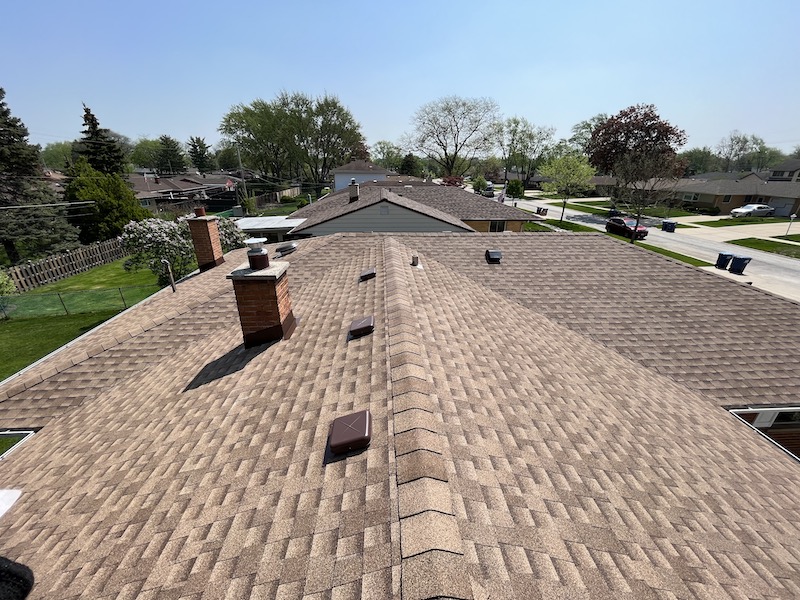 GAF Timberline HDz Shingle Roof Installation in Des Plaines, Illinois