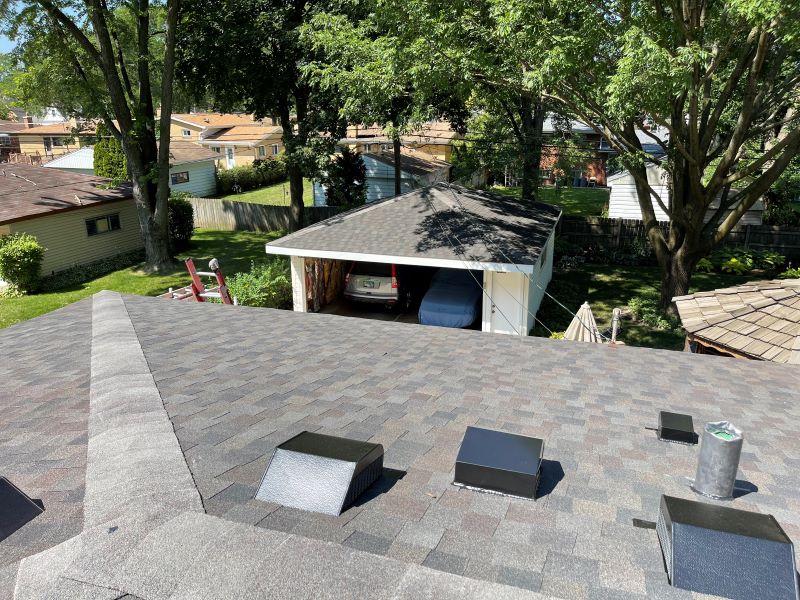 Garage Roof replacement in Mt. Prospect
