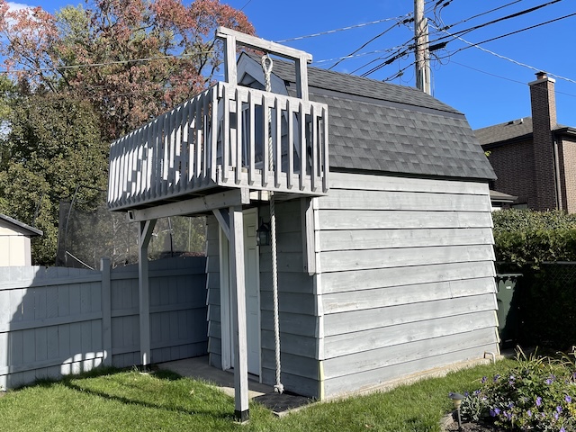 New roof shingles on shed New roof shingles on shed in Park Ridge