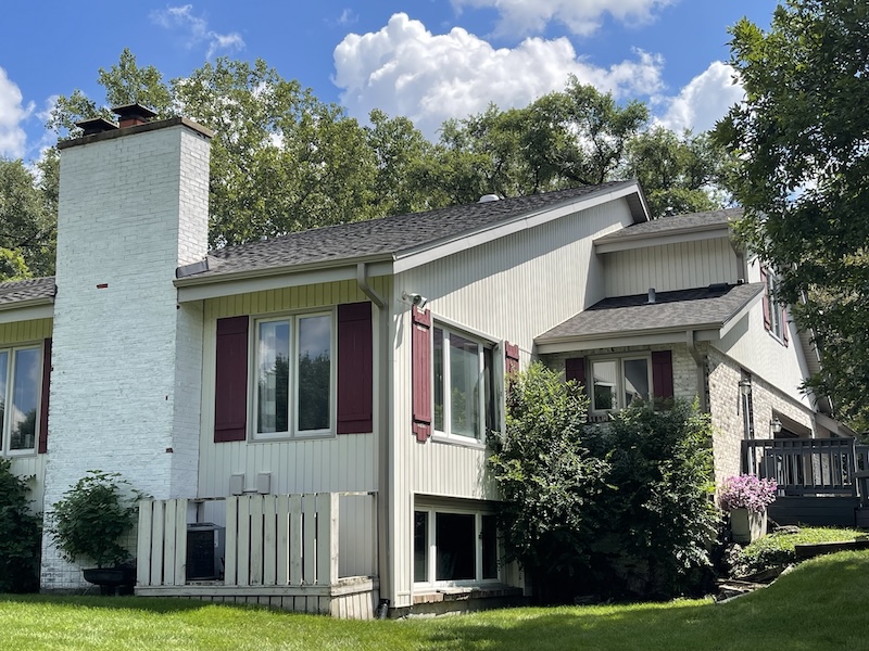 new roof ventilation on Deerpark Illinois home